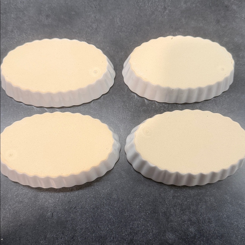 White Ceramic Oval Baking Dishes Set - Picture 6 of 7